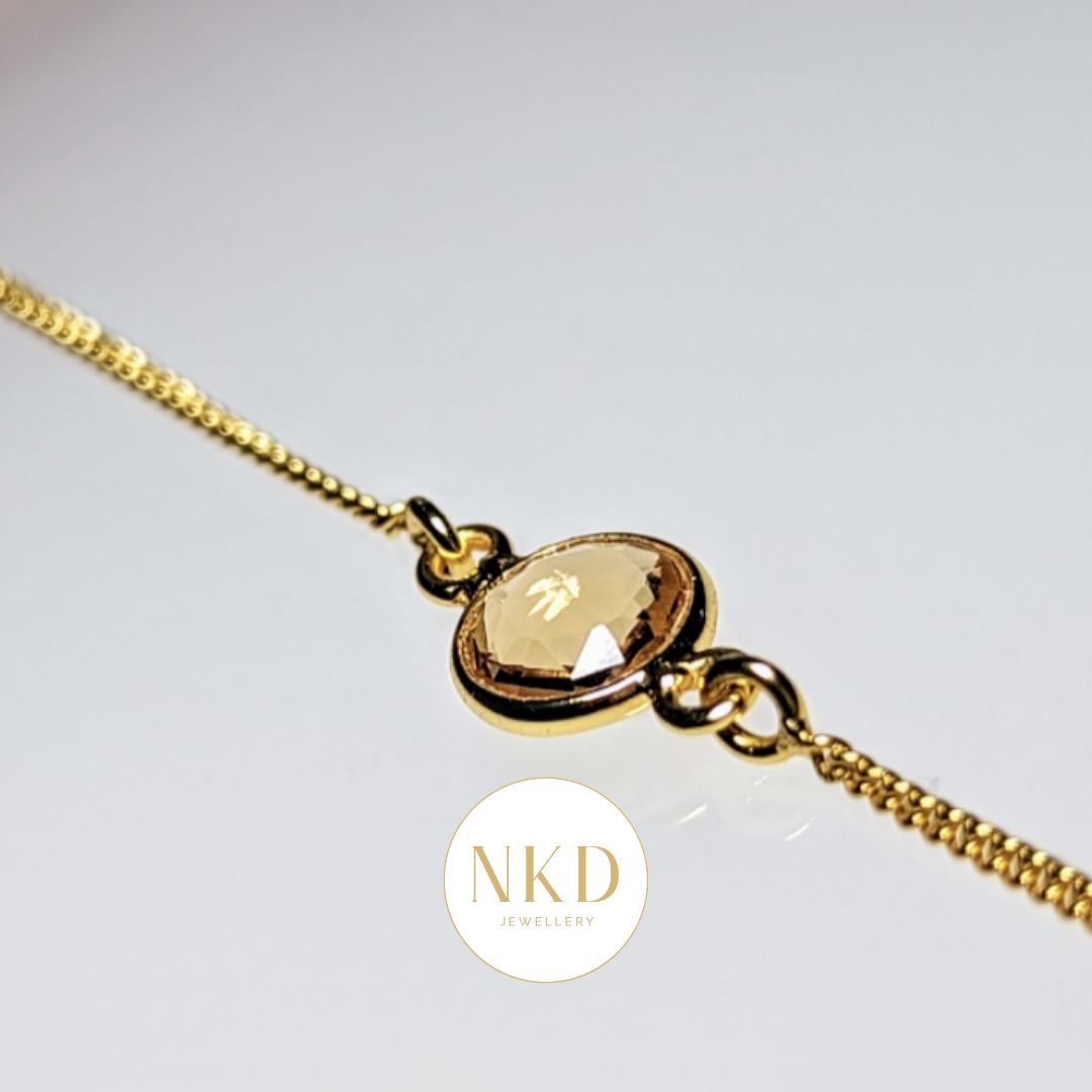 Monaco - Citrine Bracelet