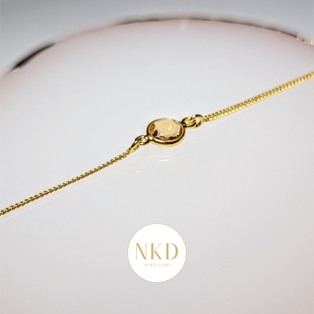 Monaco - Citrine Bracelet