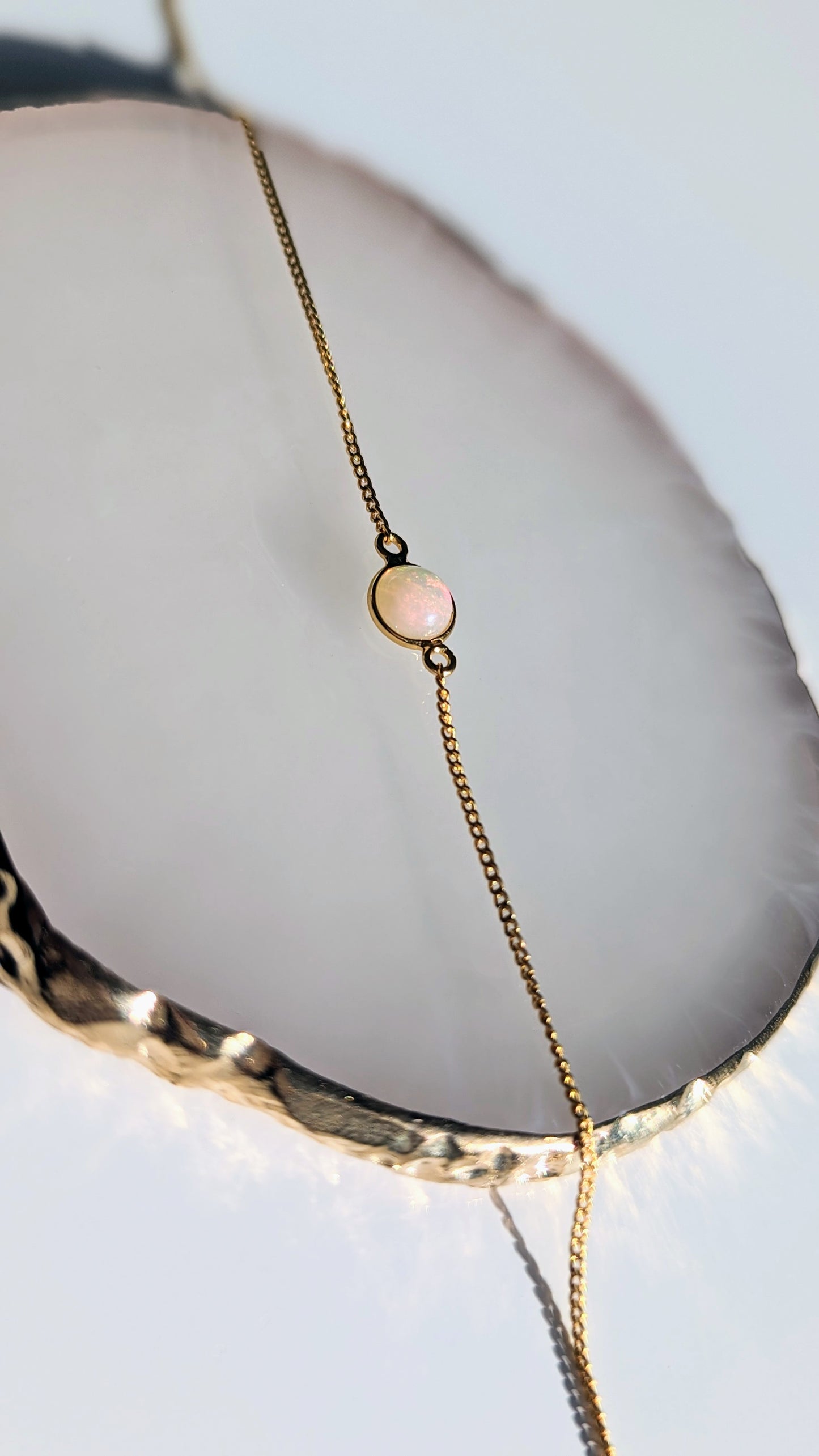 Monaco - Ethiopian Opal Chain Bracelet