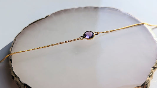 Monaco - Amethyst Bracelet