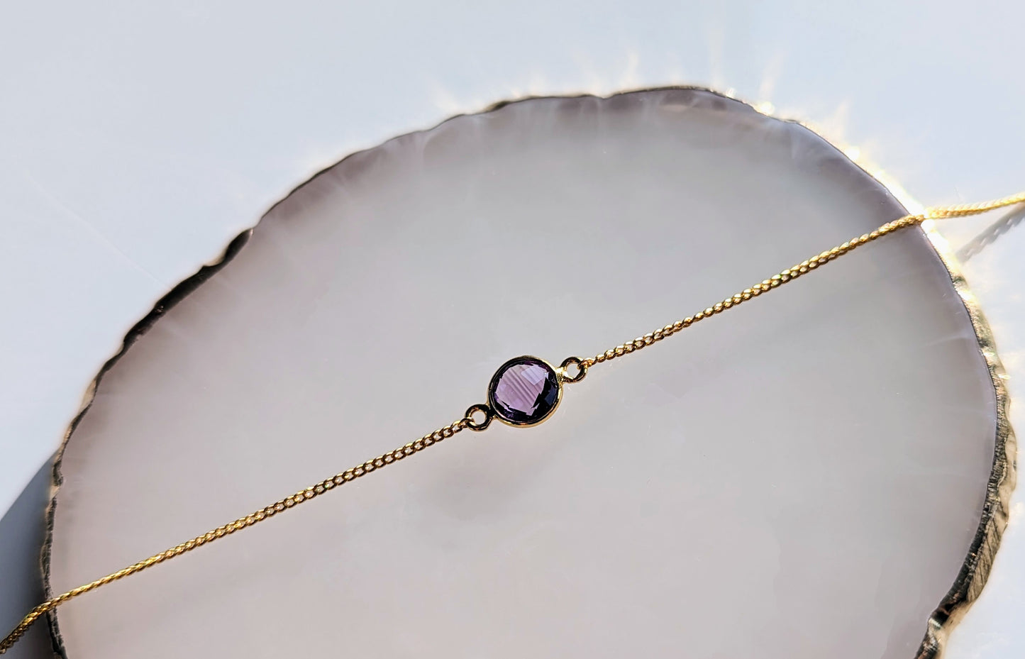 Monaco - Amethyst Bracelet
