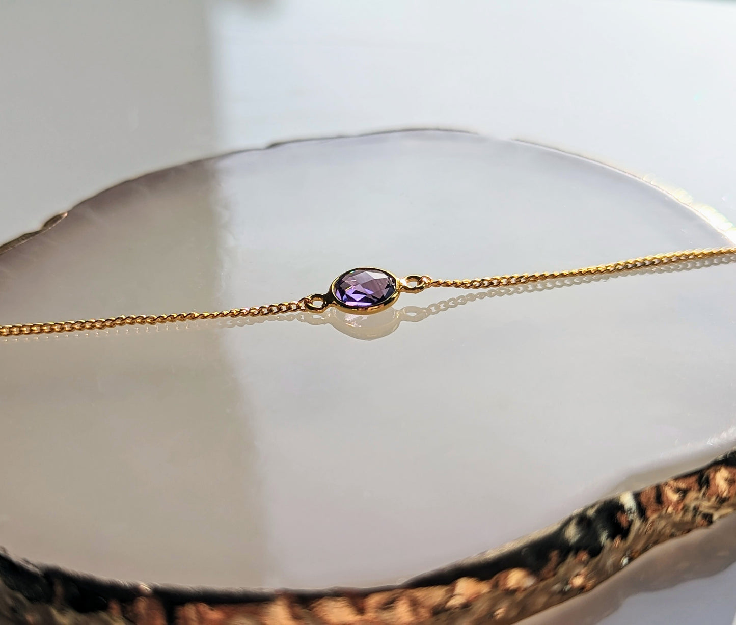 Monaco - Amethyst Bracelet