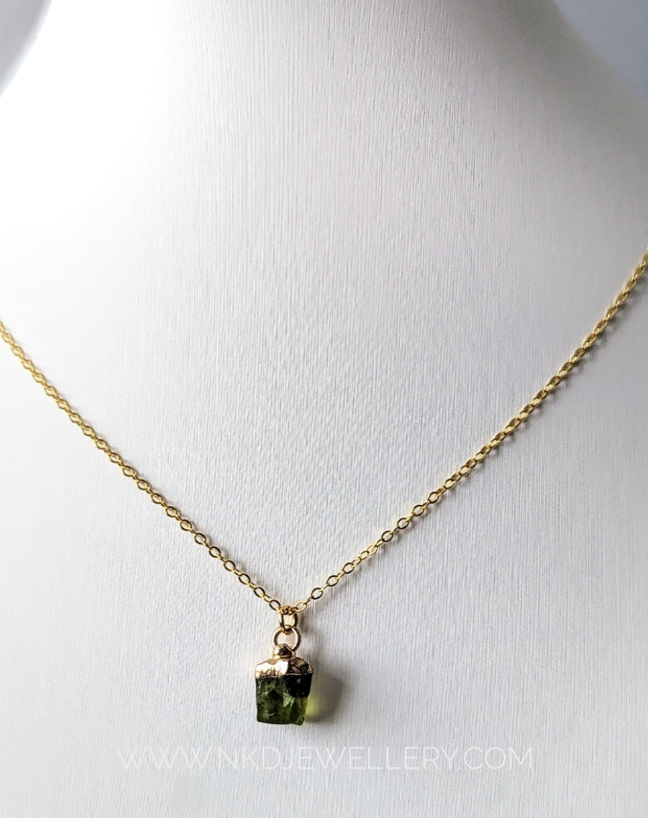 Peridot - August Birthstone Pendant Necklace