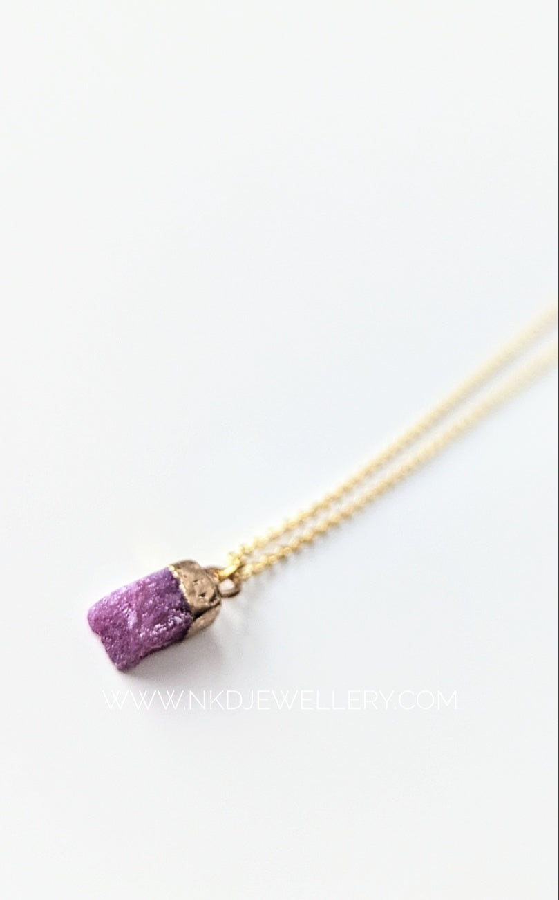 Ruby - July Birthstone Pendant Necklace