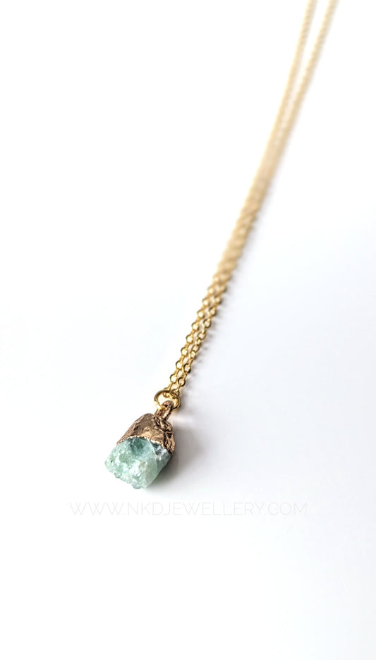 Emerald - May Birthstone Pendant Necklace