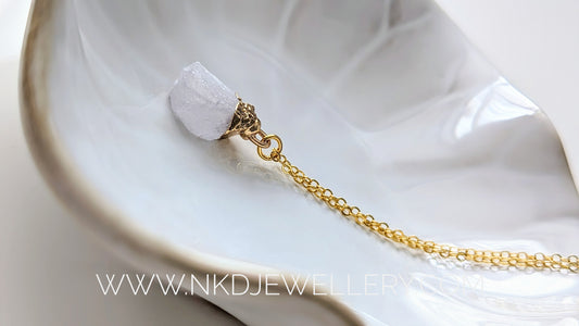 Moonstone - June Birthstone Pendant Necklace